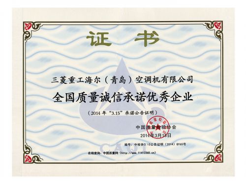 Giấy chứng nhận doanh nghiệp xuất sắc về cam kết toàn vẹn chất lượng quốc gia